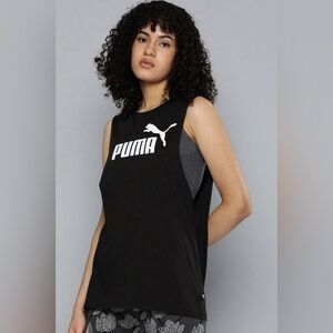PUMA Women's Black Sleeveless Top